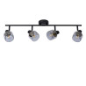 Lucide BJORN - Spot plafond - 4xE14 - Noir