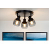 Lucide BJORN - Spot plafond - Ø 38 cm - 3xE14 - Noir
