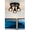 Lucide BJORN - Spot plafond - Ø 38 cm - 3xE14 - Noir