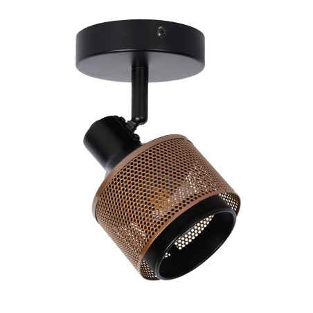 Lucide RAFA - Spot plafond - 1xE14 - Noir