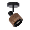 Lucide RAFA - Spot plafond - 1xE14 - Noir