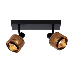 Lucide RAFA - Spot plafond - 2xE14 - Noir