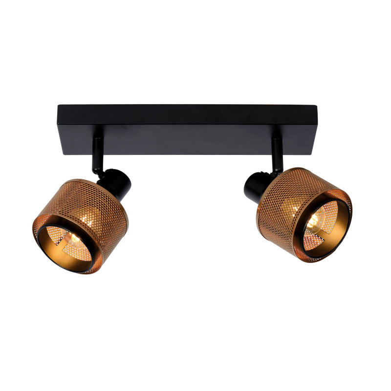 Lucide RAFA - Spot plafond - 2xE14 - Noir