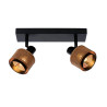 Lucide RAFA - Spot plafond - 2xE14 - Noir