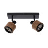 Lucide RAFA - Spot plafond - 2xE14 - Noir