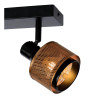 Lucide RAFA - Spot plafond - 2xE14 - Noir