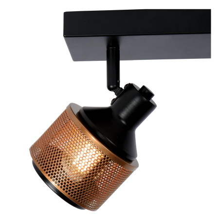 Lucide RAFA - Spot plafond - 2xE14 - Noir