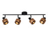Lucide RAFA - Spot plafond - 4xE14 - Noir