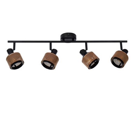 Lucide RAFA - Spot plafond - 4xE14 - Noir