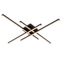 Lucide NOVAK - Plafonnier - LED Dim. - CCT - 1x42W 2700K/4000K - Noir