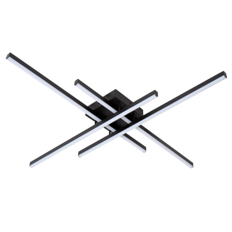 Lucide NOVAK - Plafonnier - LED Dim. - CCT - 1x42W 2700K/4000K - Noir