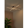 Lucide NOVAK - Plafonnier - LED Dim. - CCT - 1x42W 2700K/4000K - Noir