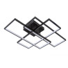 Lucide LOKERO - Plafonnier - LED Dim. - CCT - 1x60W 2700K/4000K - Noir