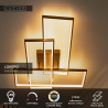 Lucide LOKERO - Plafonnier - LED Dim. - CCT - 1x60W 2700K/4000K - Noir