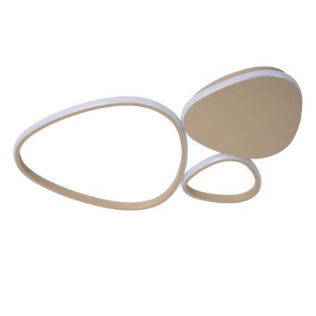 Lucide SAMLING - Plafonnier - LED Dim. - CCT - 1x30W 2700K/4000K - Taupe