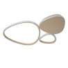 Lucide SAMLING - Plafonnier - LED Dim. - CCT - 1x30W 2700K/4000K - Taupe