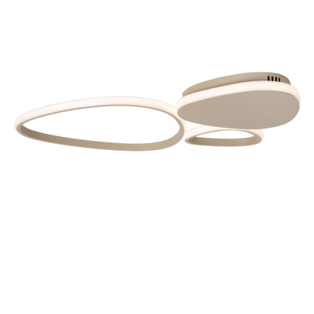 Lucide SAMLING - Plafonnier - LED Dim. - CCT - 1x30W 2700K/4000K - Taupe