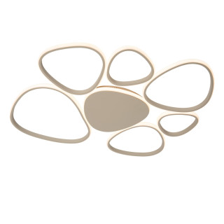 Lucide SAMLING - Plafonnier - LED Dim. - CCT - 1x72W 2700K/4000K - Taupe
