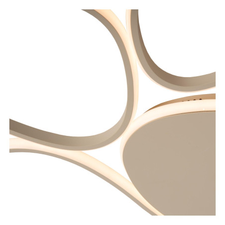 Lucide SAMLING - Plafonnier - LED Dim. - CCT - 1x72W 2700K/4000K - Taupe