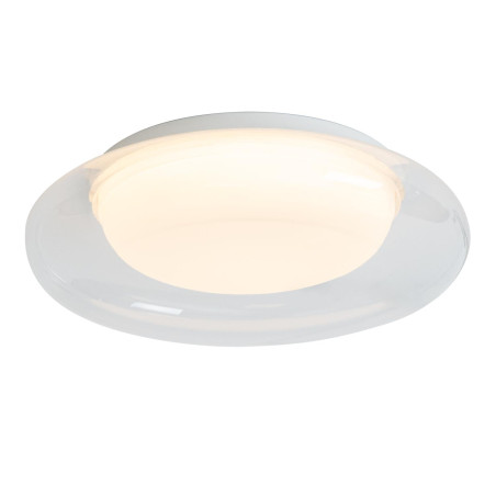 Lucide SKETES - Plafonnier - Ø 35,2 cm - LED Dim. - CCT - 1x18W 2700K/5000K - Transparent