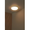 Lucide SKETES - Plafonnier - Ø 35,2 cm - LED Dim. - CCT - 1x18W 2700K/5000K - Transparent