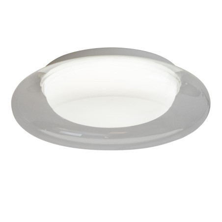 Lucide SKETES - Plafonnier - Ø 35,2 cm - LED Dim. - CCT - 1x18W 2700K/5000K - Transparent
