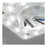 Lucide SKETES - Plafonnier - Ø 35,2 cm - LED Dim. - CCT - 1x18W 2700K/5000K - Transparent