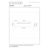 Lucide SKETES - Plafonnier - Ø 35,2 cm - LED Dim. - CCT - 1x18W 2700K/5000K - Transparent
