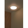 Lucide SKETES - Plafonnier - Ø 45,7 cm - LED Dim. - CCT - 1x24W 2700K/4000K - Transparent