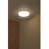 Lucide SKETES - Plafonnier - Ø 45,7 cm - LED Dim. - CCT - 1x24W 2700K/4000K - Transparent