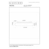 Lucide SKETES - Plafonnier - Ø 45,7 cm - LED Dim. - CCT - 1x24W 2700K/4000K - Transparent