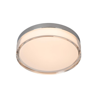 Lucide PLANO - Plafonnier Salle de bains - Ø 23 cm - LED Dim. - CCT - 1x11W 2700K/4000K - IP44 - Opalin