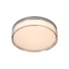 Lucide PLANO - Plafonnier Salle de bains - Ø 23 cm - LED Dim. - CCT - 1x11W 2700K/4000K - IP44 - Opalin