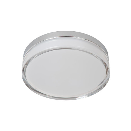 Lucide PLANO - Plafonnier Salle de bains - Ø 23 cm - LED Dim. - CCT - 1x11W 2700K/4000K - IP44 - Opalin