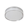 Lucide PLANO - Plafonnier Salle de bains - Ø 23 cm - LED Dim. - CCT - 1x11W 2700K/4000K - IP44 - Opalin