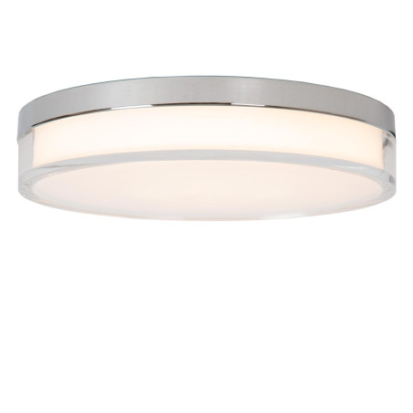 Lucide PLANO - Plafonnier Salle de bains - Ø 28 cm - LED Dim. - CCT - 1x16W 2700K/4000K - IP44 - Opalin