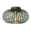 Lucide MANUELA - Plafonnier - Ø 39,5 cm - 1xE27 - Vert