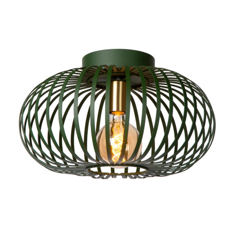 Lucide MANUELA - Plafonnier - Ø 39,5 cm - 1xE27 - Vert