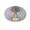 Lucide MANUELA - Plafonnier - Ø 39,5 cm - 1xE27 - Gris