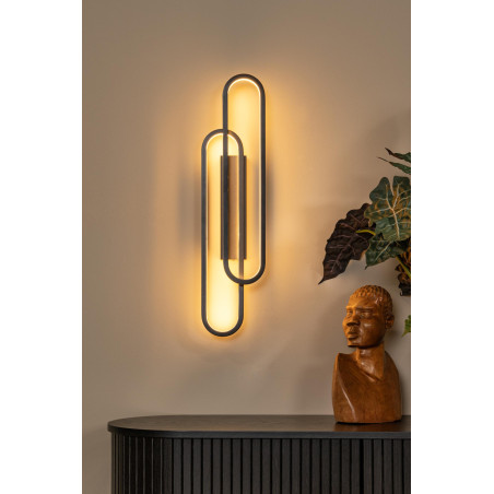 Lucide THELMA - Applique murale - LED Dim. - 1x35W 2700K - Noir
