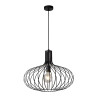 Lucide MANUELA - Suspension - Ø 50 cm - 1xE27 - Noir
