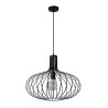 Lucide MANUELA - Suspension - Ø 50 cm - 1xE27 - Noir