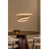 Lucide ESPIRAL - Suspension - LED Dim. - CCT - 1x40W 2700K/4000K - Noir - Essential