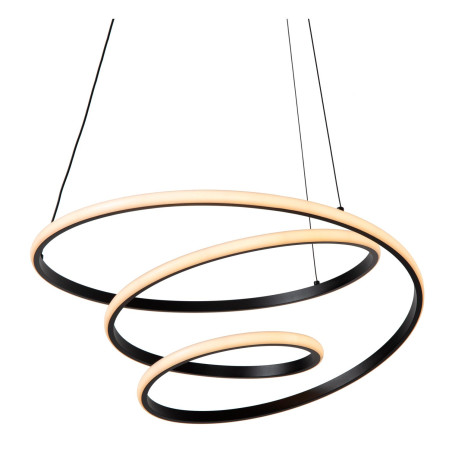 Lucide ESPIRAL - Suspension - LED Dim. - CCT - 1x40W 2700K/4000K - Noir - Essential