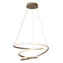 Lucide ESPIRAL - Suspension - LED Dim. - CCT - 1x40W 2700K/4000K - Taupe - Essential
