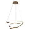 Lucide ESPIRAL - Suspension - LED Dim. - CCT - 1x40W 2700K/4000K - Taupe - Essential