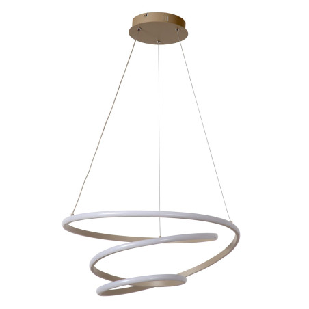 Lucide ESPIRAL - Suspension - LED Dim. - CCT - 1x40W 2700K/4000K - Taupe - Essential