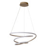 Lucide ESPIRAL - Suspension - LED Dim. - CCT - 1x40W 2700K/4000K - Taupe - Essential