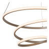 Lucide ESPIRAL - Suspension - LED Dim. - CCT - 1x40W 2700K/4000K - Taupe - Essential