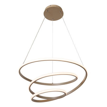 Lucide ESPIRAL - Suspension - LED Dim. - CCT - 1x40W 2700K/4000K - Taupe - Essential